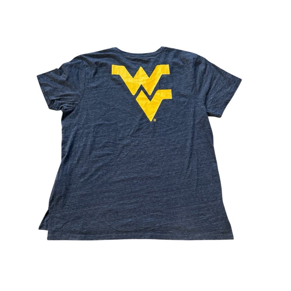 NWOT! Fanatics West Virginia Mountaineers Tri-Blend T-Shirt - Size 2XL - Picture 5 of 6